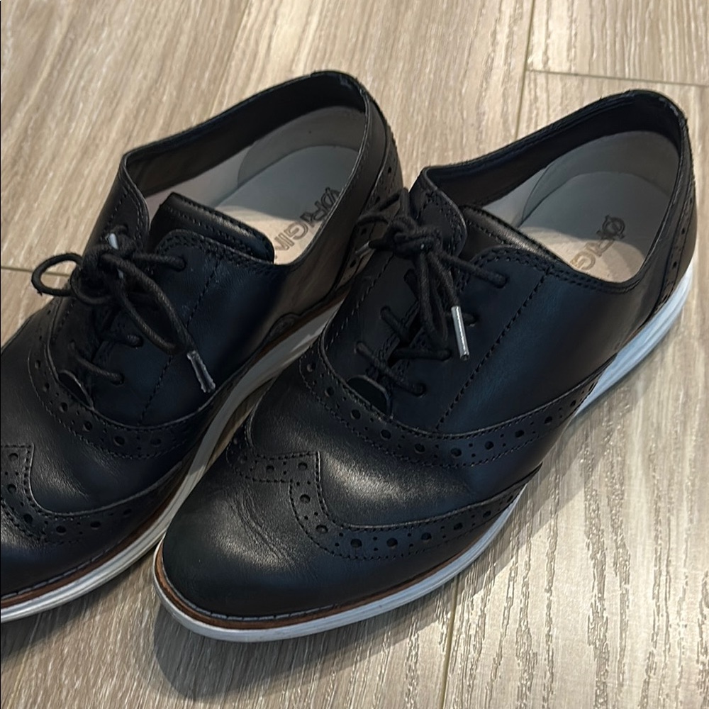 Cole Haan Black Leather Women's Shoes